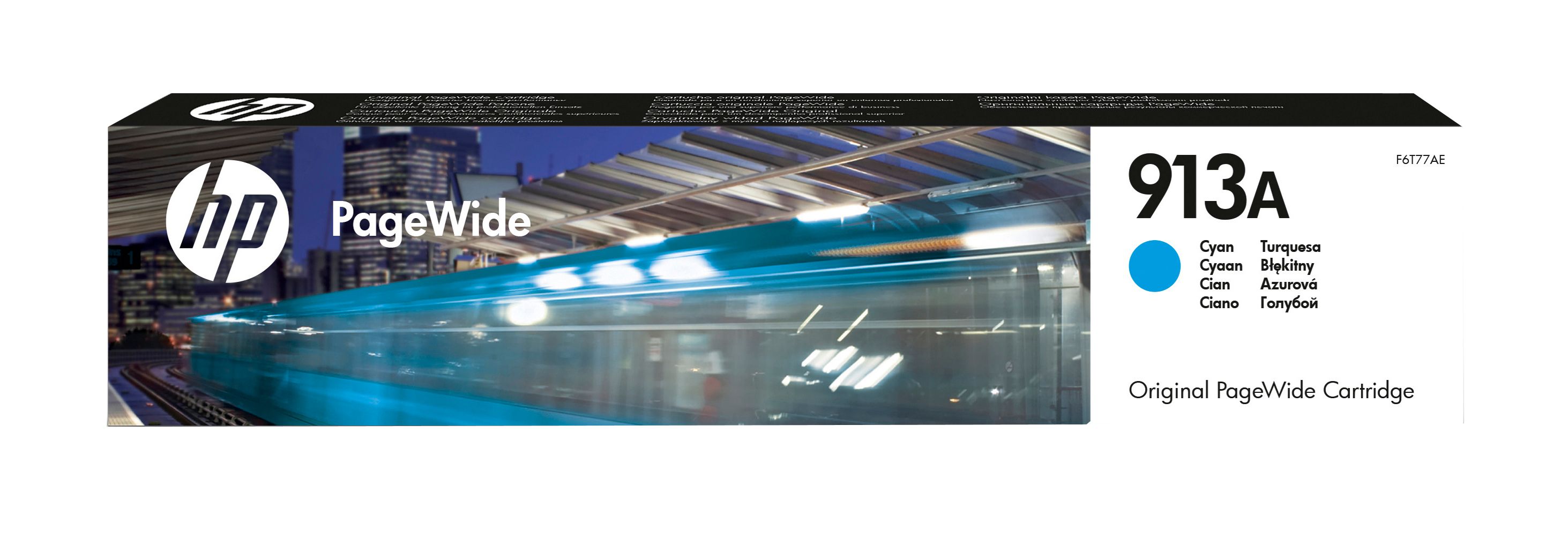 HP 913A Cyaan PageWide Cartridge - Origineel