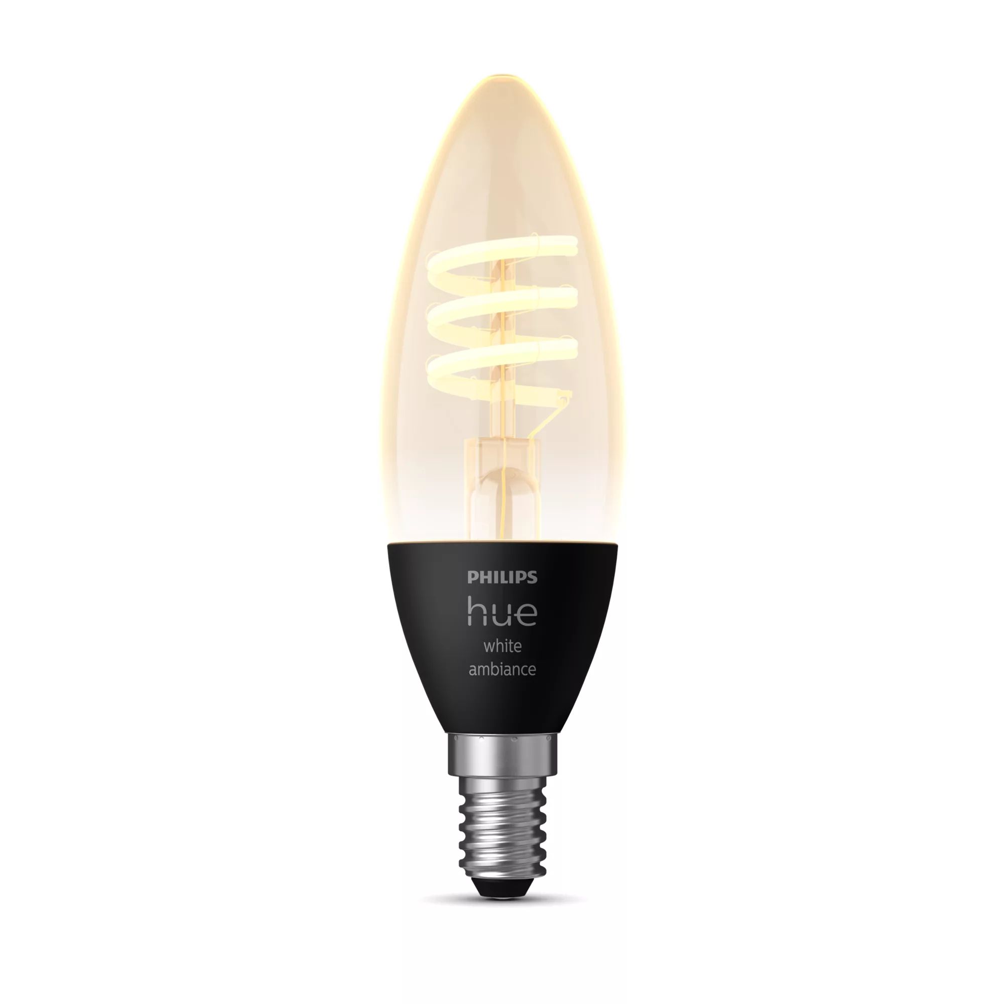 Philips Hue Filament LED Kaarslamp E14 - Smart - Dimbaar - Warm tot Koel Wit Licht