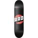 RAD Unisex - Checker skateboard voor volwassenen, zwart/grijs, 21 cm