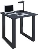 VCM bureau, zwart/antraciet, 76 x 80 x 80 cm