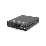 LevelOne GVM-1220 1000 Mbit/s 1310 nm Single Mode Black Network Media Converter