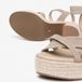 Nerogiardini Sandalen Velour Pu.Cassola P17697 Ri - Dames - Beige - Maat 40