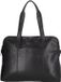 Hide & Stitches Porto Laptoptas 13,3 inch - Leer - Shopper - Schoudertas - Leren Dames Tas - Zwart
