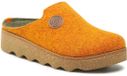 Rohde Dames Foggia-D Clog Pantoffel Vilt PU Zool 6122 21 geel