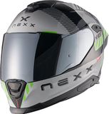 Nexx Y.100R Fade Integraalhelm - Zwart/Grijs - Maat XL