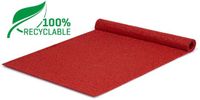 GJ Floors Glitter loper Rood 1 meter x 5 meter