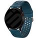 Samsung Bracelet silicone avec trous Samsung Galaxy Watch 7 - 40mm (vert roche)