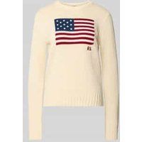 Polo Ralph Lauren Feed: Gebreide pullover met motiefstitching