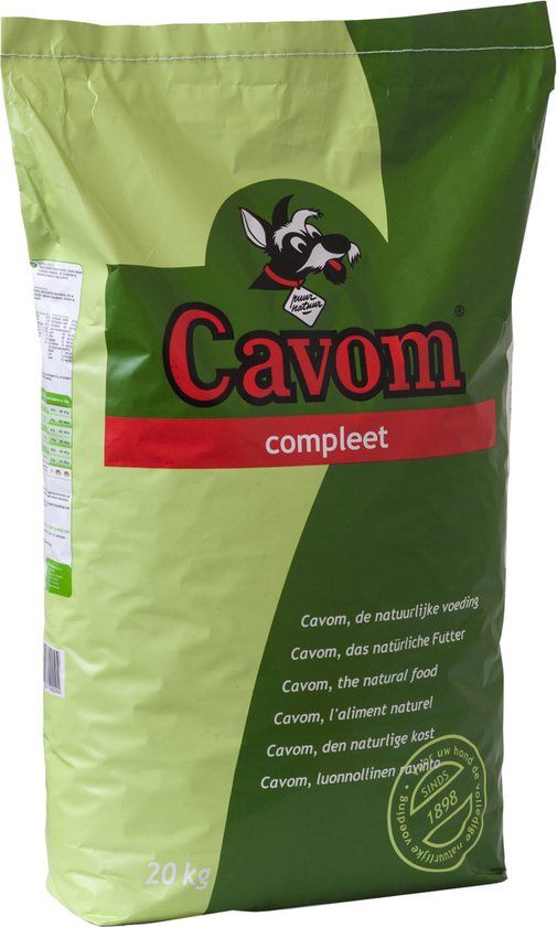 Cavom Compleet - Hondenbrokken - Geperst - 20 kg
