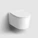 Clou InBe hangtoilet – compact – spoelrandloos – 36,5 x 48 cm – met softclose zitting – mat wit IB/04.01141.20
