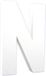 Clairefontaine AC713C Papier marche Wit Letter N
