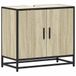 VidaXL Wastafelkast Sonoma eiken 65x33x60 cm