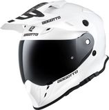 Bogotto H331 Endurohelm - Wit - Maat M