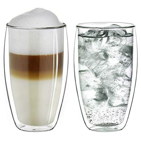 Creano DG-SH Dubbelwandig Thermoglas - 250 ml - Set van 2