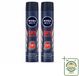 NIVEA MEN Anti-transpirant spray Dry Impact - 2 x 200 ml