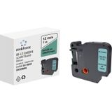 Renkforce RF-6027848 ruban d'étiqueteuse noir sur vert D1