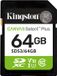 Kingston Technology 64Go SDXC Canvas Select Plus Gen3 100Mo/s C10 UHS-I U1 V10
