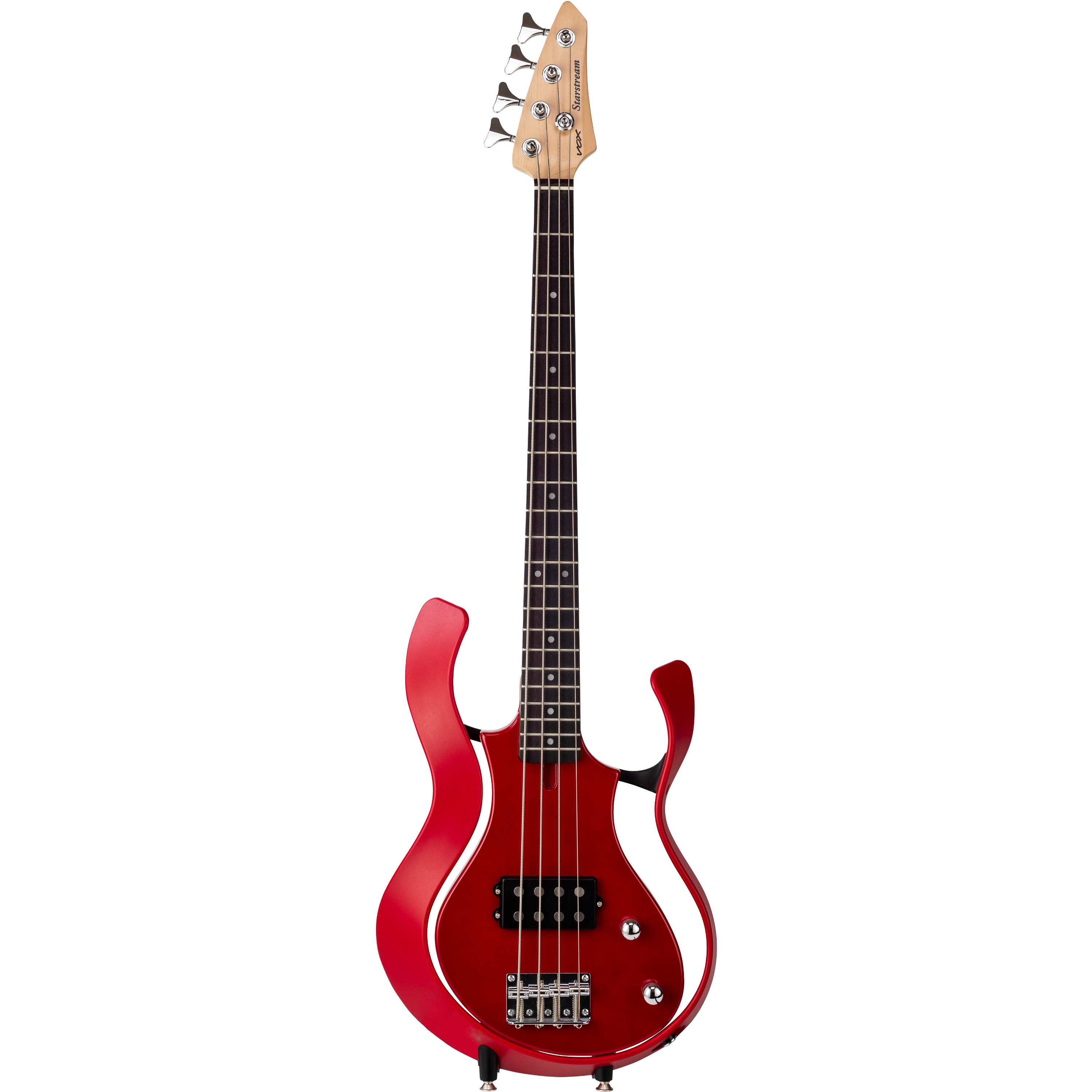 Vox Starstream 1H elektrische basgitaar (rood)