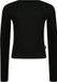 Vingino - Icon rib longsleeve - Meisjes - T-shirts - Katoen/Elastaan - 92 - Deep Black