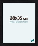 yd. Cadre photo 28x35 cm Noir Mat MDF Como