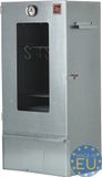 ITA Rookoven 7000 81 x 28 x 40 cm met venster, professionele rookoven met thermometer en accessoires, verzinkt metaal, corrosiebestendig, duurzaam, rookkast voor vlees, vis, kaas