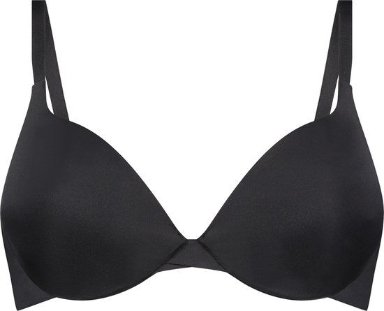 Hunkemöller Dames Lingerie Voorgevormde push-up beugel bh Smooth - Zwart - maat B85