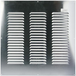 Renson Grille À Persienne 436 Argent Anodisé 500 X 500 Mm