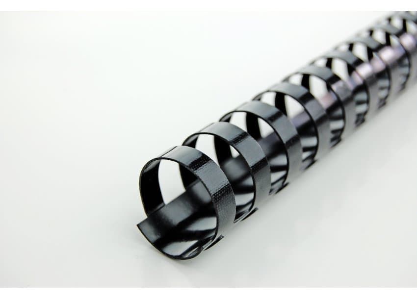 GBC CombBind Bindruggen Zwart 19mm (100)