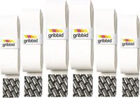 Gribbid Progrip - Hockeystick Grip - Zeemgrip - The Original Dutch Chamois - 6pack Wit