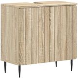 vidaXL Meuble sous lavabo ZWOLLE Chêne Sonoma 59,5 x 31,5 x 59 cm
