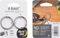 Nite Ize O-Series Sleutelring 2-Pack Zilver