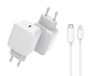 CoreParts MBXUSB-AC0015 Chargeur pour équipement mobile Universel Blanc AC Charge rapide Intérieur