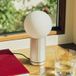 HAY Tischleuchte LED TURN ON, Aluminium, Höhe 20 cm, dimmbar