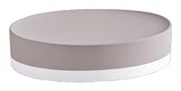 Gedy New Mizar zeepbakje, keramiek, taupe, 9 x 12,3 x 3