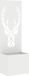 vidaXL Privacy Screen White 50 x 32 x 150 cm Cold Rolled Steel