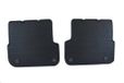 Audi 4F0061511A041 Rubberen vloermatten achter zwart A6 2 stuks