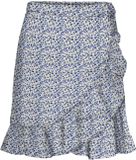VERO MODA VMHENNA WRAP SHORT SKIRT EXP GA Jupes Femme Fleurie Courte Polyester L