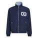 ADIDAS ORIGINALS Tussenjas 'Firebird' lichtblauw / donkerblauw / wit
