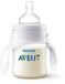 Philips AVENT SCF638/01 Trainingsfles 120 ml Transparant, Wit