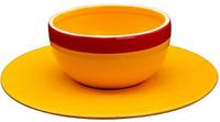One Piece Strawhat Dienbladen - rood/oranje