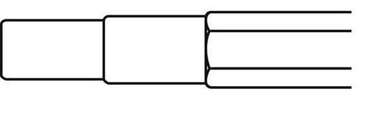 Bosch 1 618 630 003 Platte beitel voor boorhamer - Metaal - 400 mm
