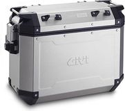 Givi Trekker Outback 37l+48l Zijkoffer Set Zilver