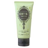 ROSETTE Face Wash Pasta 953390 Cleansing Foam for Women, Universal, Invigorating, Moisturizing, Purifying, Tube, Fragrance-free, 120g