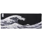 lachineuse XXL muismat - motief De golf van Kanagawa - Japanse decoratie - 800 x 300 x 3 mm - antislip en waterafstotend