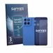 Savvies 3 Stuks Screenprotector voor Motorola Moto G57 (Voor+Camera) - Glas Transparant