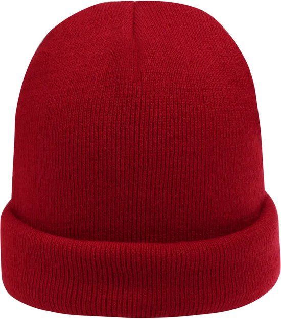 Yehwang Beanie - Rainbow Colors - Red - One Size