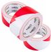 NEO TOOLS Ruban d'avertissement, auto-adhésif, rouge-blanc, 50 mm x 33 m