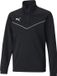 Puma Teamrise Ziptop Heren - Zwart | Maat: 3XL