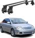 Menabo Draagbalken voor Toyota Corolla E120 SD, 2000-2017, Zwart