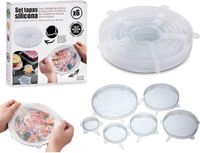 Vintage Coconut Set Covers Siliconen (6 Onderdelen) (3 x 19 x 19 cm)